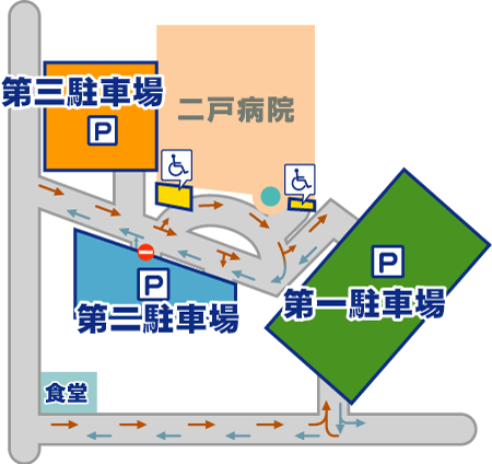 病院構内図